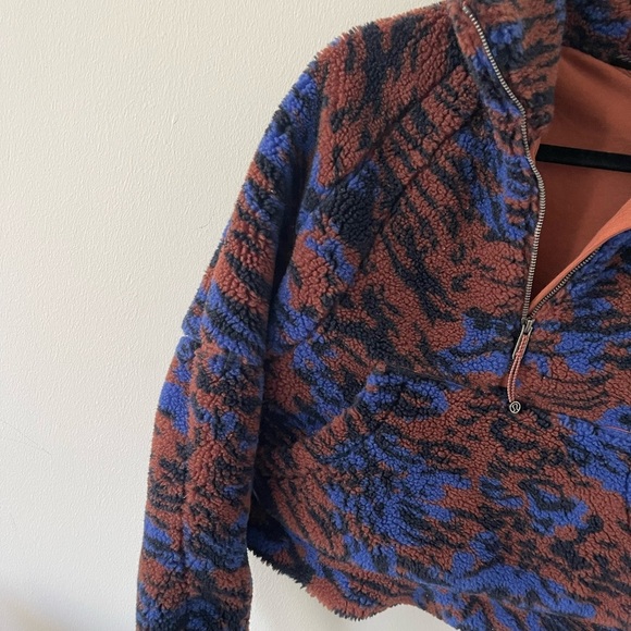 Lululemon Oversized Fleece Scuba Colorful - Picture 2 of 8